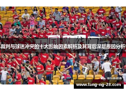 裁判与球迷冲突的十大影响因素解析及其背后深层原因分析